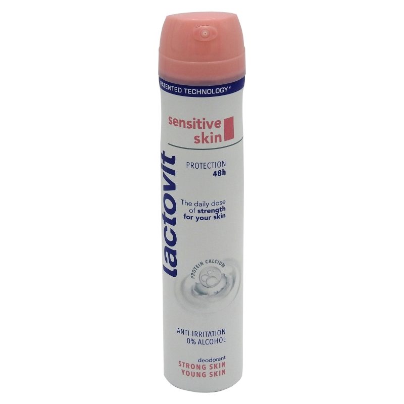 Parfumuri și deodorante - Deodorant, Lactovit, 200 ml Piele Sensibila