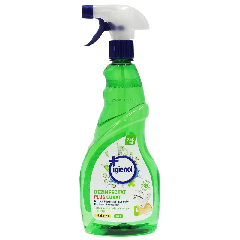 Detergenți și soluții de curățenie - Dezinfectant, Igienol, Suprafete 750 ml Mar