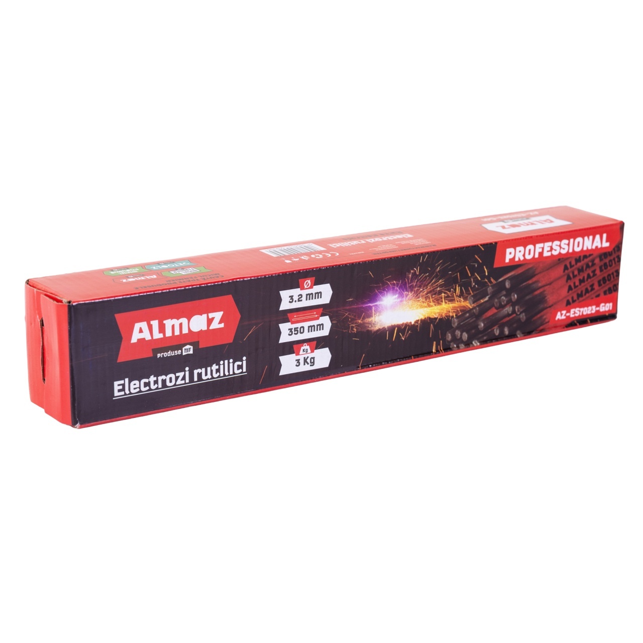 Scule si Unelte  - Electrozi Almaz 3Kg, 3.2x350mm, Rutilici Profesional