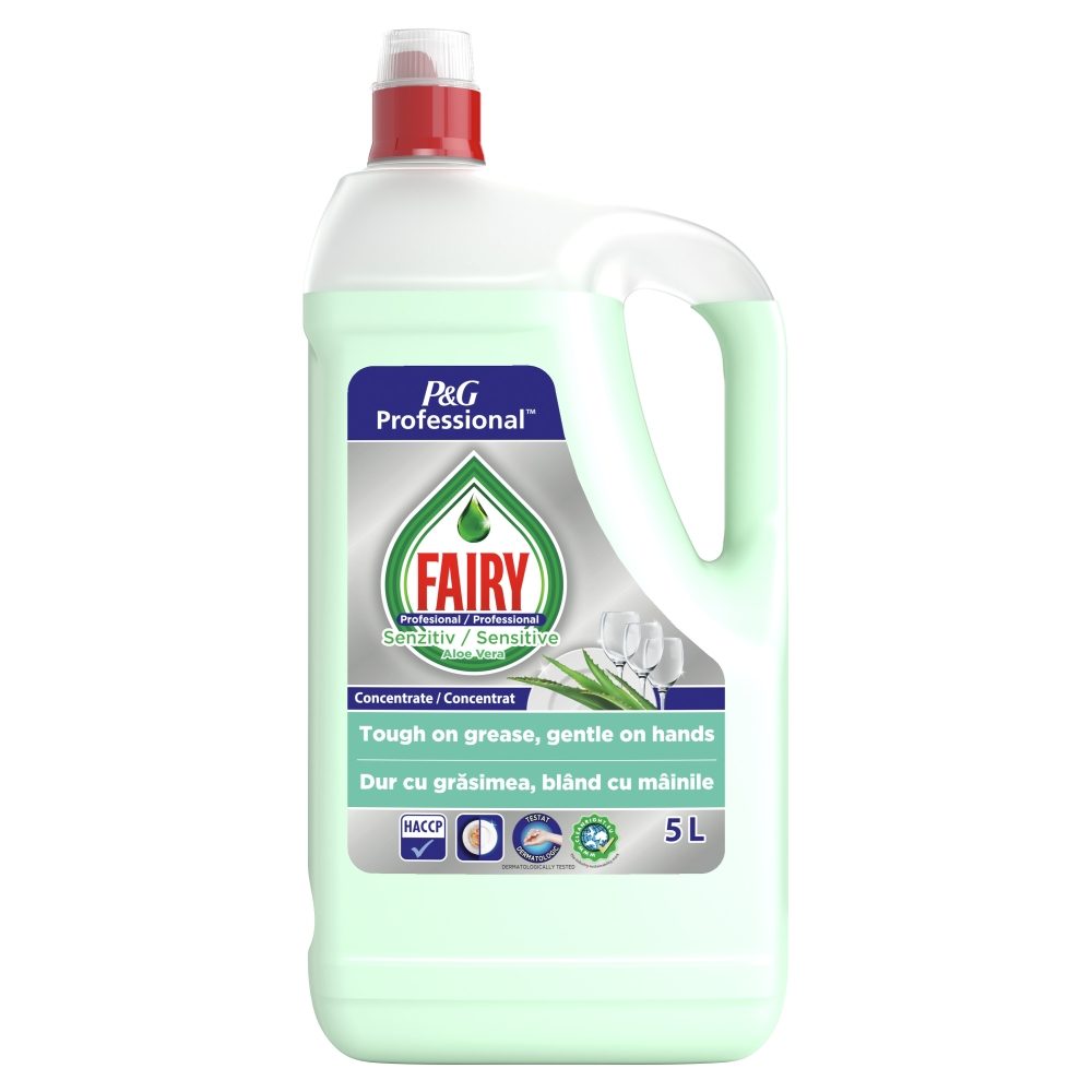Detergenți și soluții de curățenie - Fairy Detergent Vase Lichid 5 L Sensitive