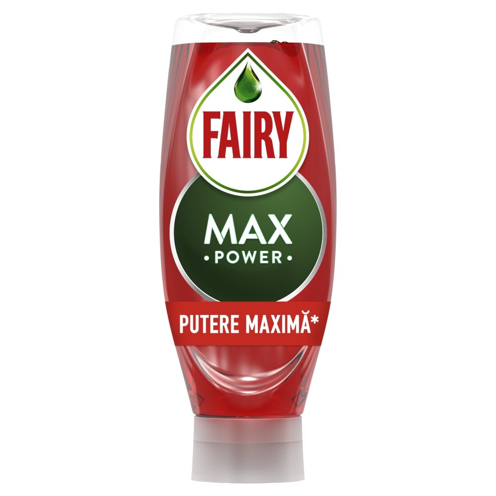 Detergenți și soluții de curățenie - Fairy Detergent Vase Lichid 545 ml Max Power Rodie