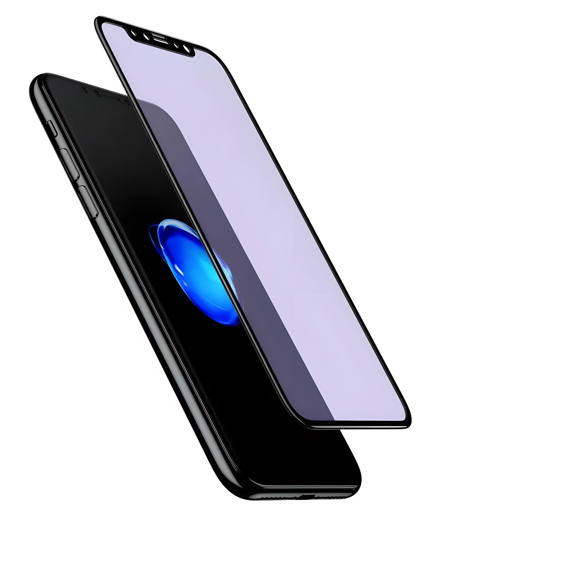 Telefoane și accesorii - Folie protectie Flippy pentru iPhone 14, Sticla securizata, temperata, duritate 9H, Privacy 360 Anti-Blue Ray, Transparenta, Protectie Completa