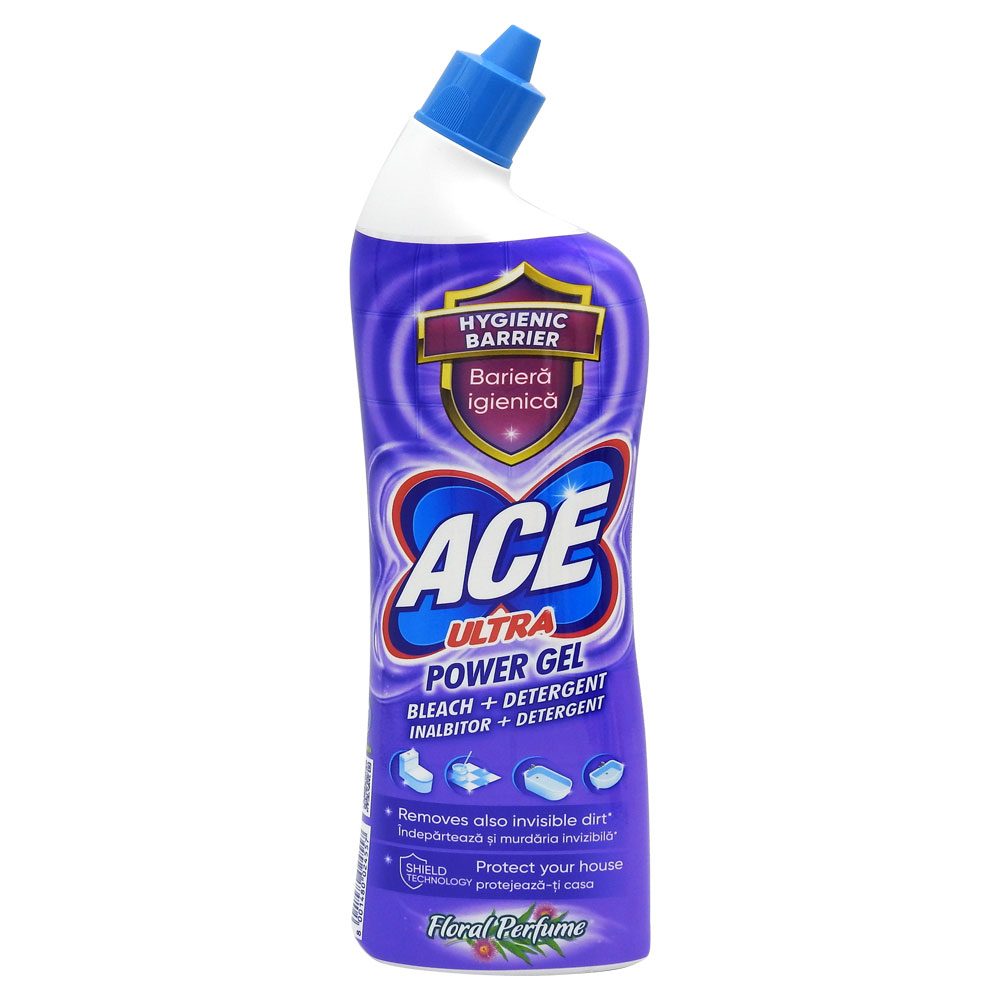 Detergenți și soluții de curățenie - Gel, Ace Power, 750 ml Floral