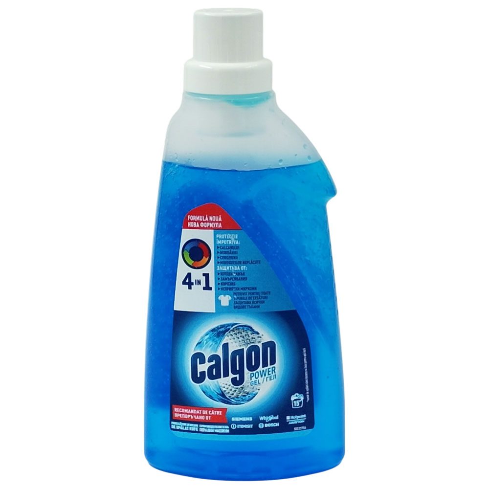Detergenți și soluții de curățenie - Gel, Calgon Anticalcar, 750 ml 3in1
