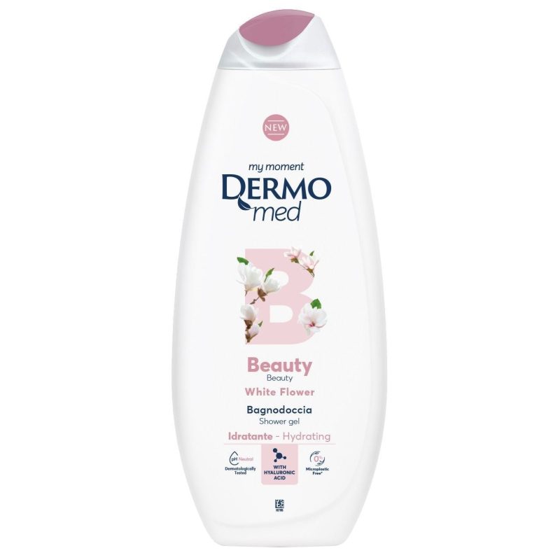 Îngrijire personală și cosmetice - Gel de Dus, Dermomed, 650 ml Beauty White Flower