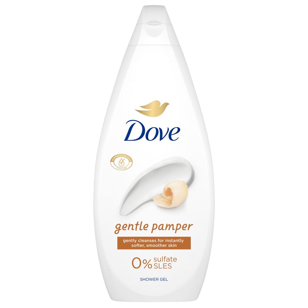 Îngrijire personală și cosmetice - Gel de Dus, Dove, 720 ml Gentle Pamper