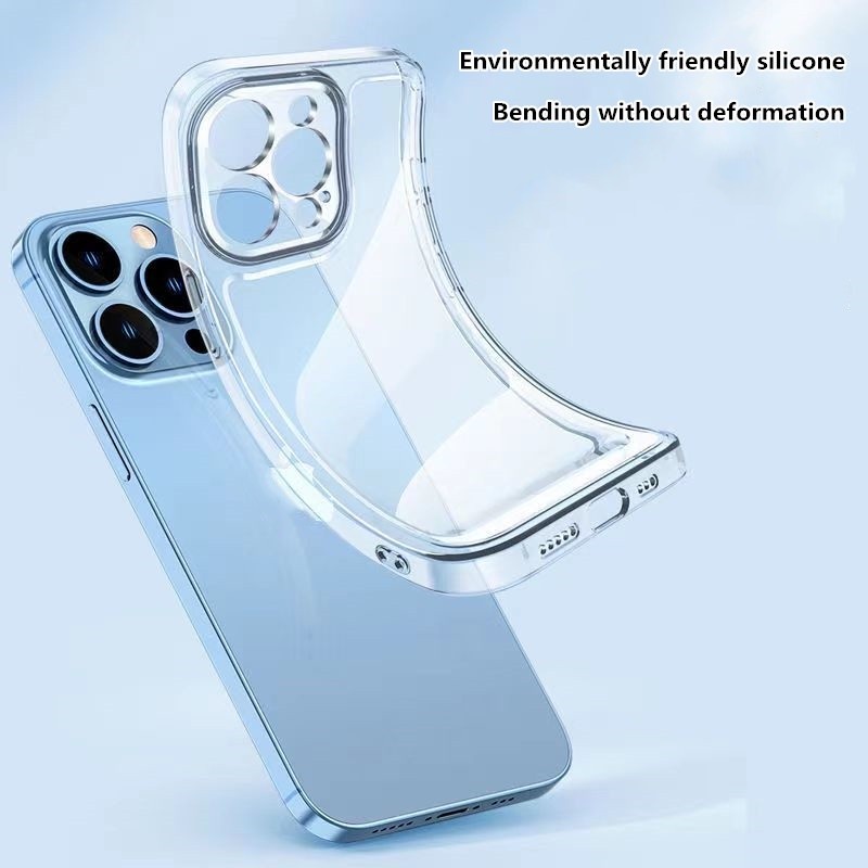 Husa de protectie pentru iPhone 14 Pro, Flippy, Space TPU Transparenta [3]