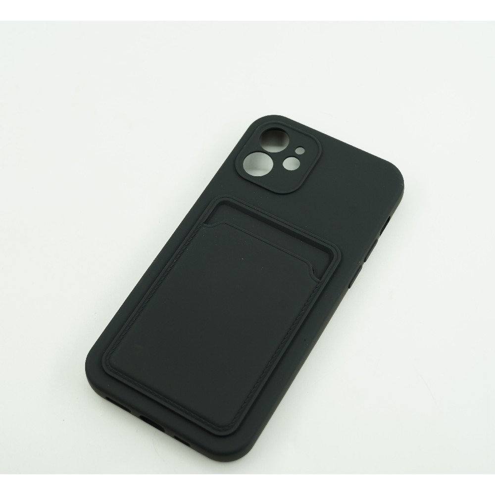 Husa protectie Flippy cu suport card compatibila cu Huawei P Smart 2021 Negru [7]