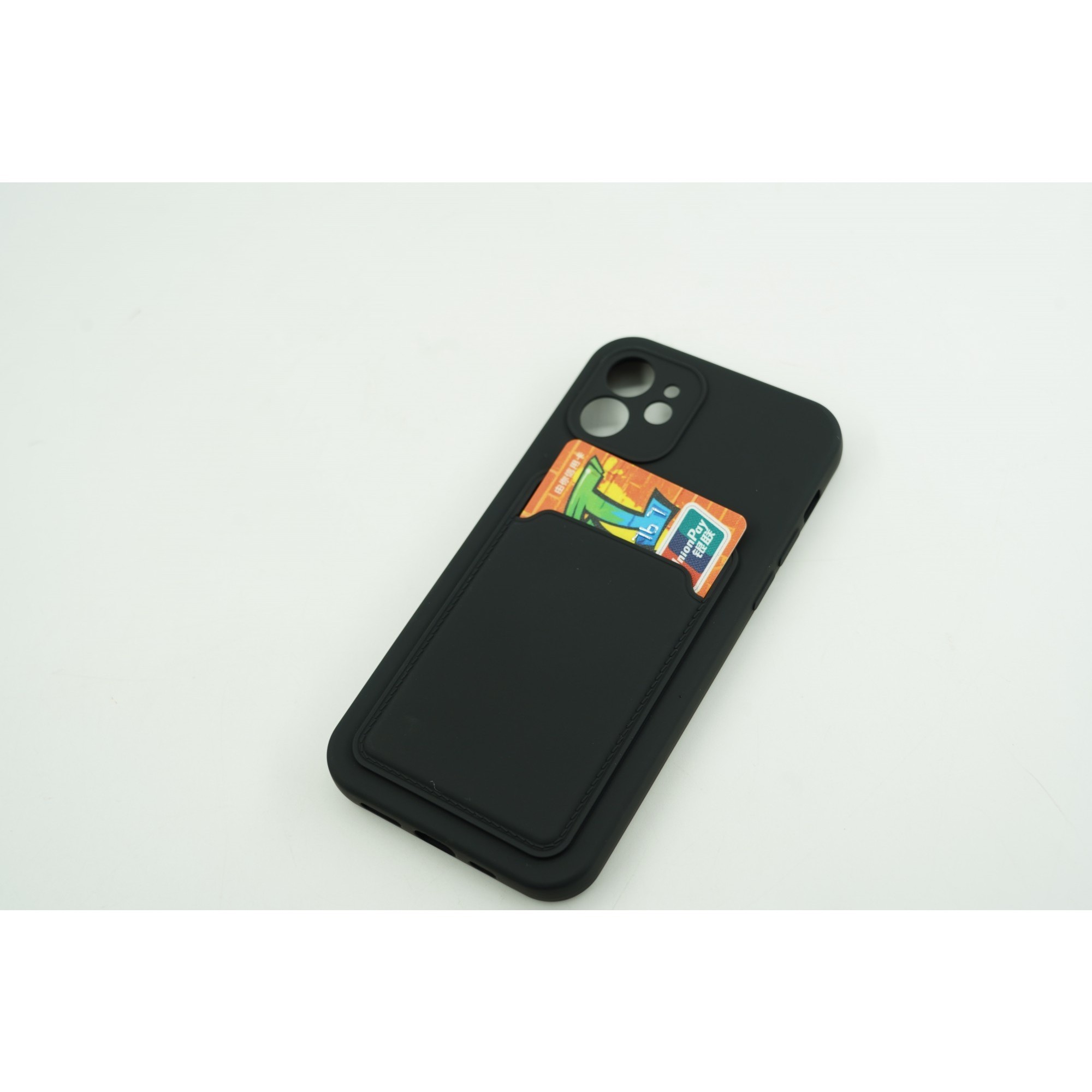 Husa protectie Flippy cu suport card compatibila cu Samsung Galaxy A32 4G Negru [10]