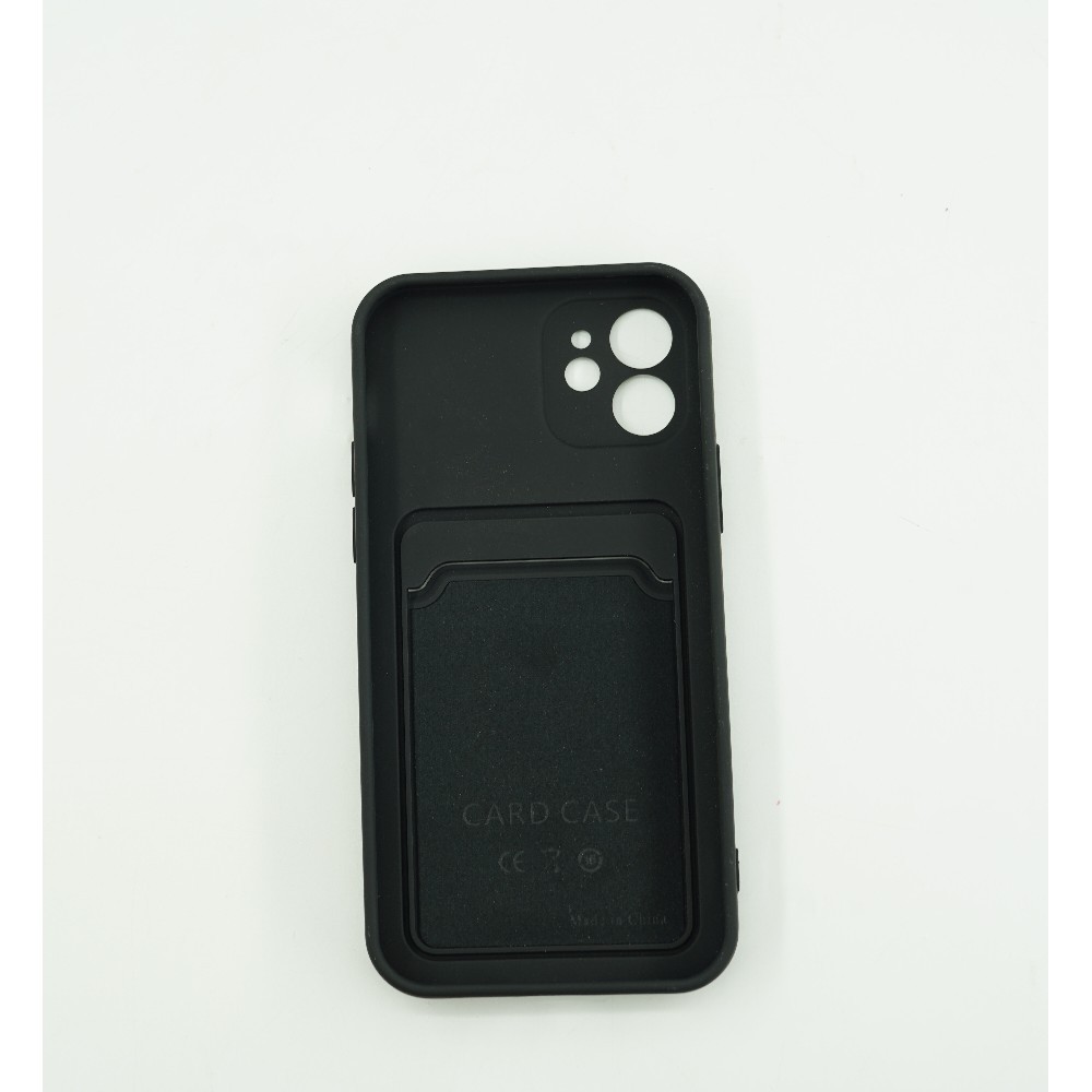 Husa protectie Flippy cu suport card compatibila cu Apple iPhone 11 Pro Negru [3]