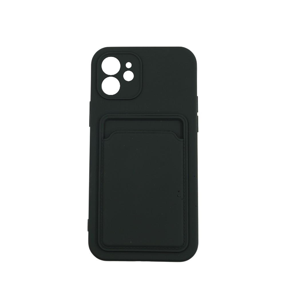 Telefoane și accesorii - Husa protectie Flippy cu suport card compatibila cu Apple iPhone 7G/8G Negru