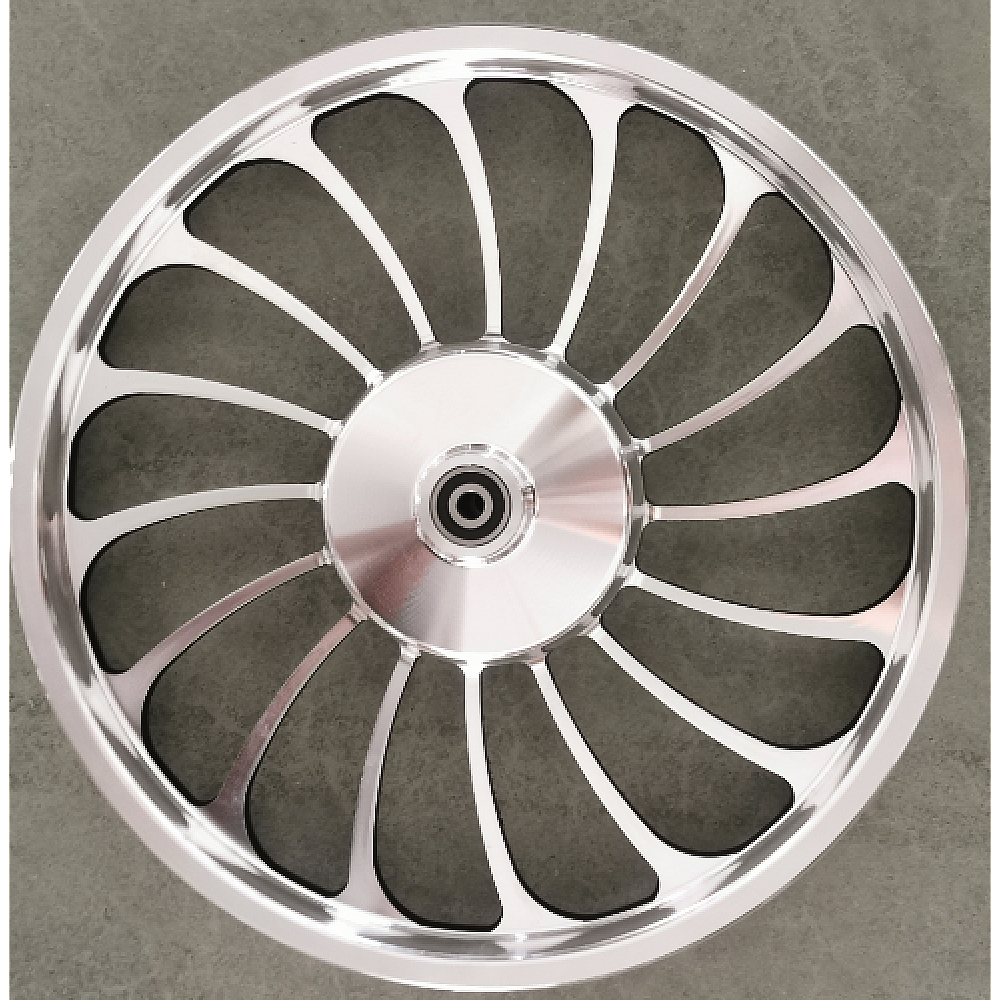 Piese scutere electrice - Roată față aluminiu pentru scuter electric RDB Sulina5 - piesă originală