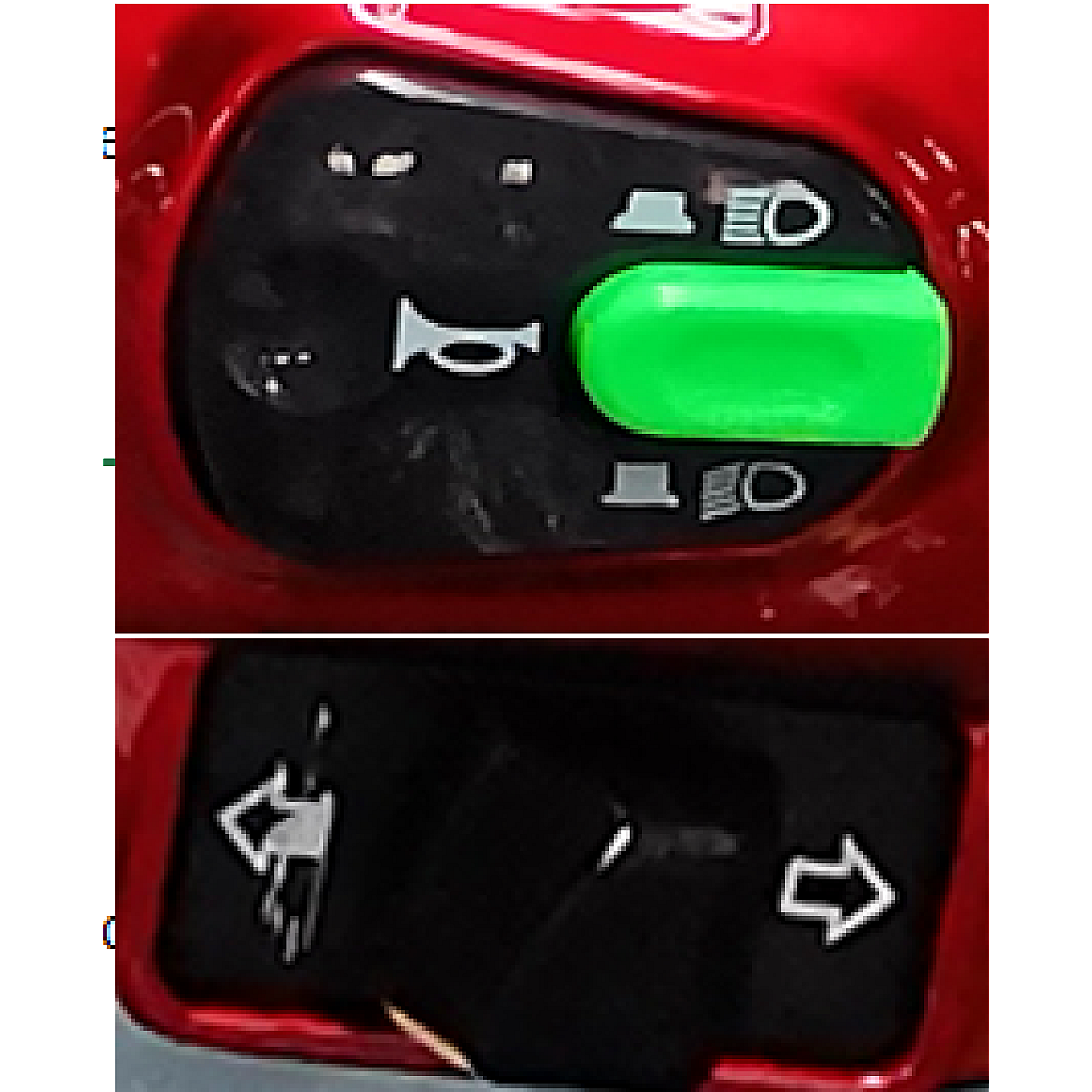 Comutator multifuncțional stânga nou pentru scuter electric RDB Sulina5 - piesă originală [1]