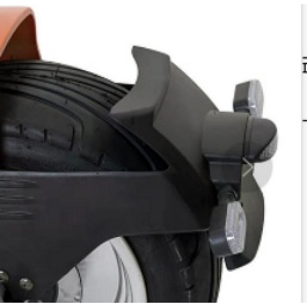 Piese scuter CC25 - Aripă spate + suport lampa pentru scuter electric RDB CC25 - piesă originală