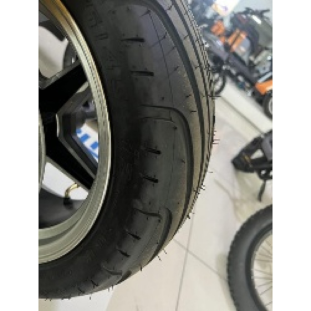 Piese scuter CC25 - Anvelopă față îngustă de 12″, 165/45-12 pentru scuter electric RDB CC25 - piesă originală