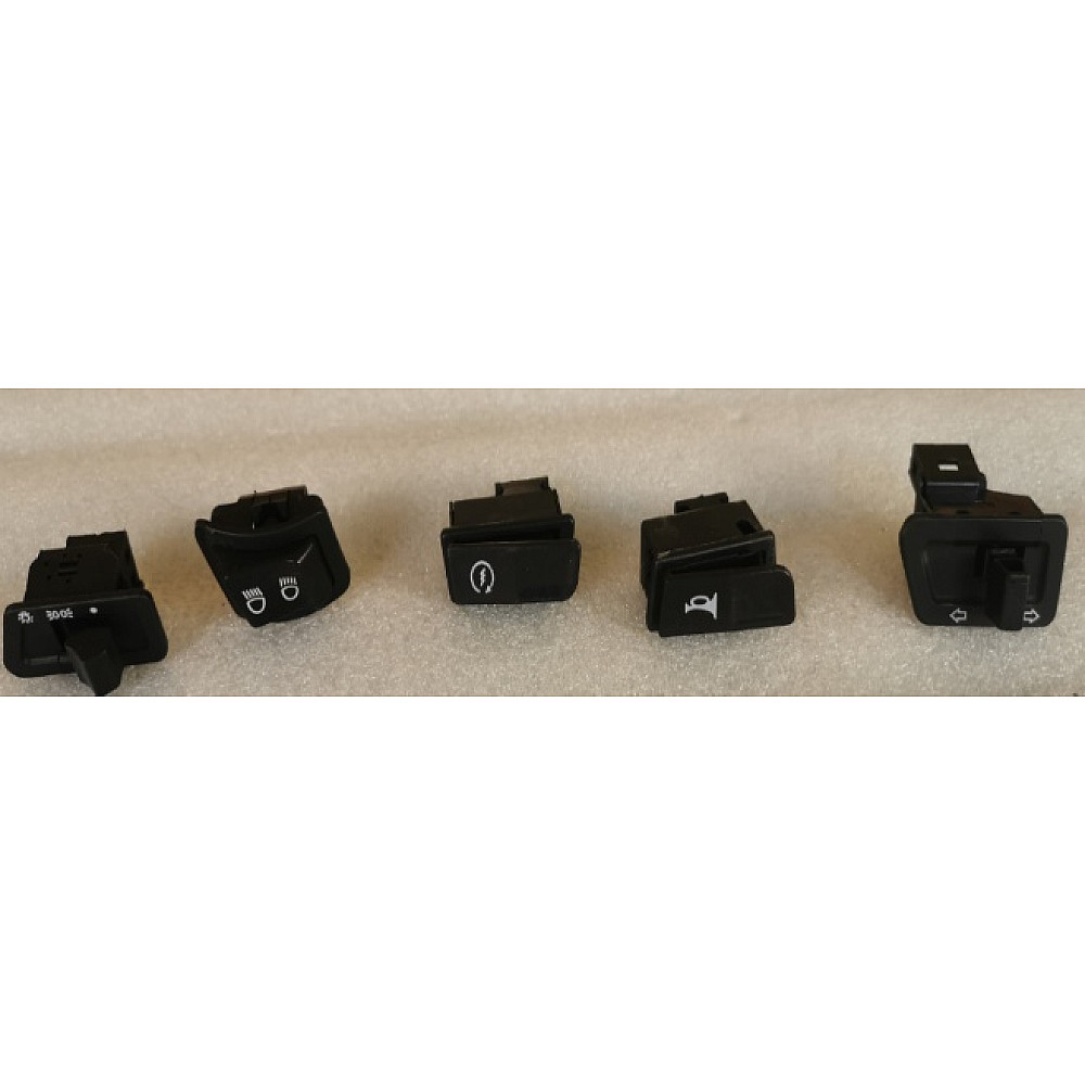 Piese tricicluri electrice - Set cinci comutatoare pentru triciclu electric RDB A-Klass4 - piesă originală
