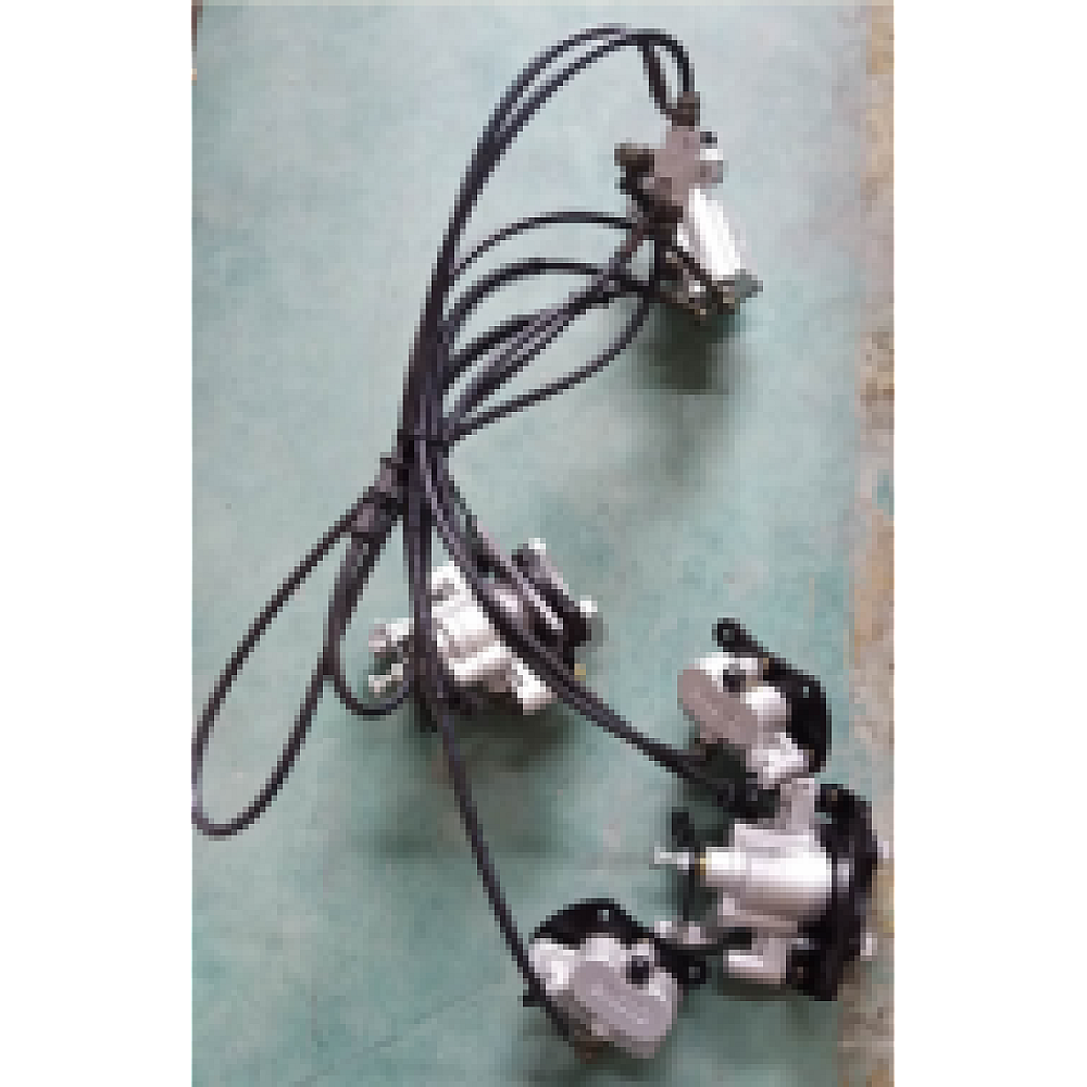 Ansamblu frână pe disc față pentru mașină electrică RDB Q7 - piesă originală [1]