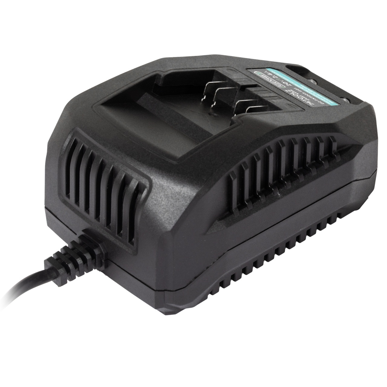 Incarcator rapid pentru acumulator 20V, incarcare 2.4A/h, Detoolz [3]