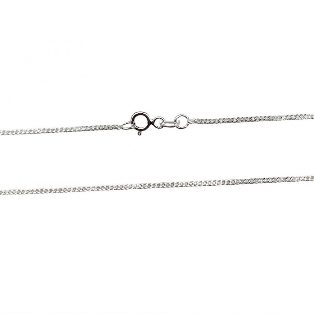 Lantisor din Argint 925, 3.89 g, model cu zale plate [2]