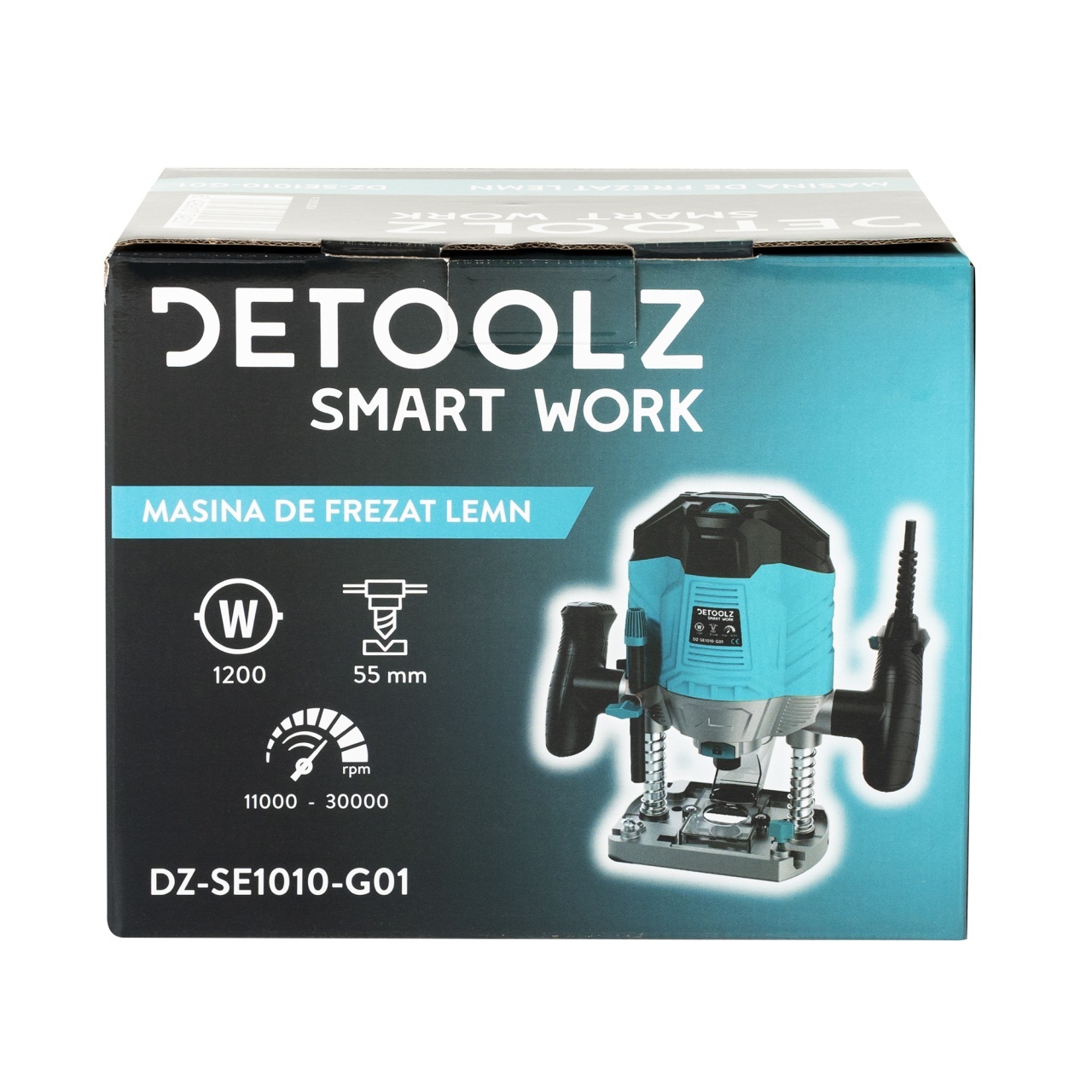 Masina de frezat lemn, Detoolz, 1200W 55mm, variator [4]