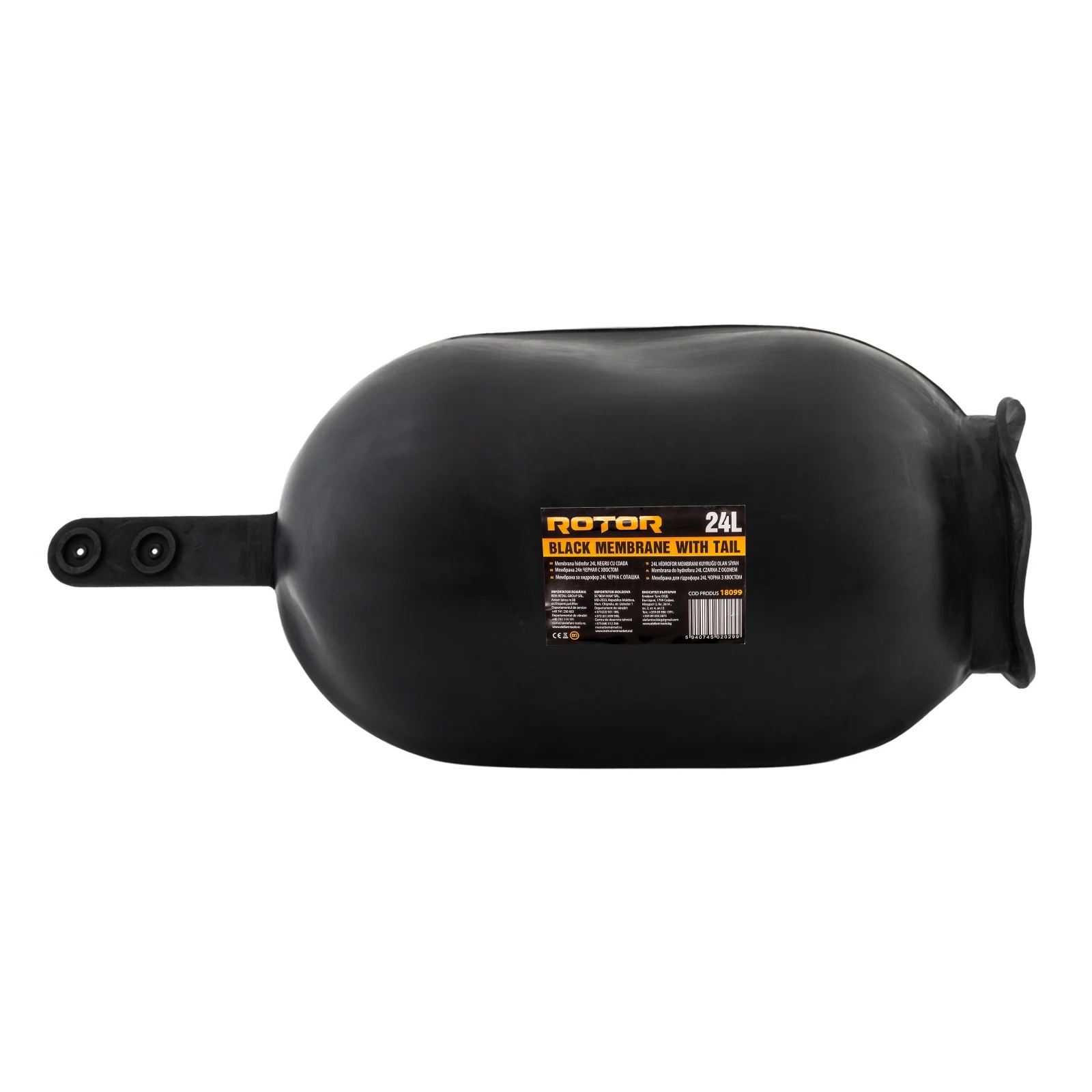 Membrana pentru hidrofor 24L Negru cu coada ROTOR RMH-24CB [0]