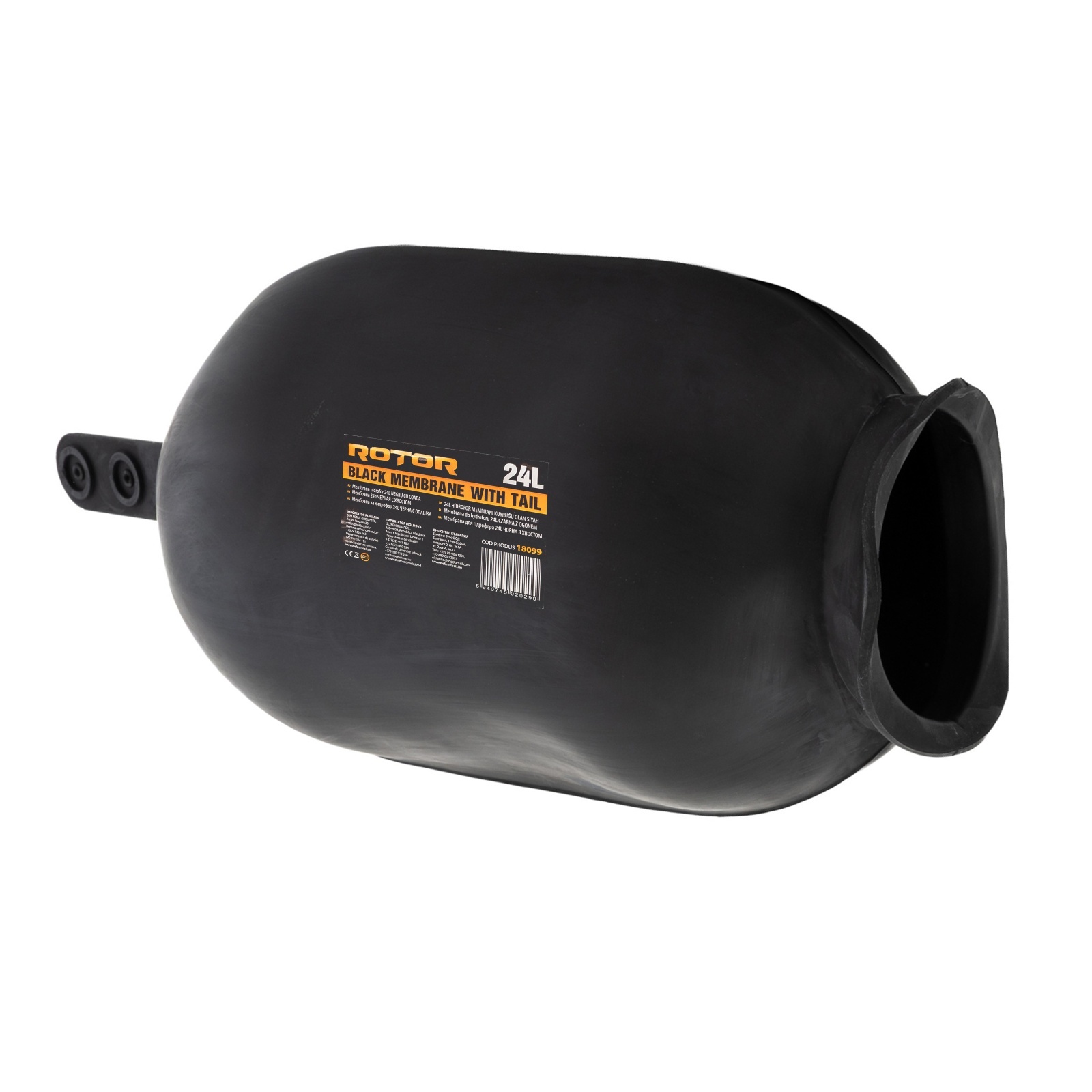 Membrana pentru hidrofor 24L Negru cu coada ROTOR RMH-24CB [1]