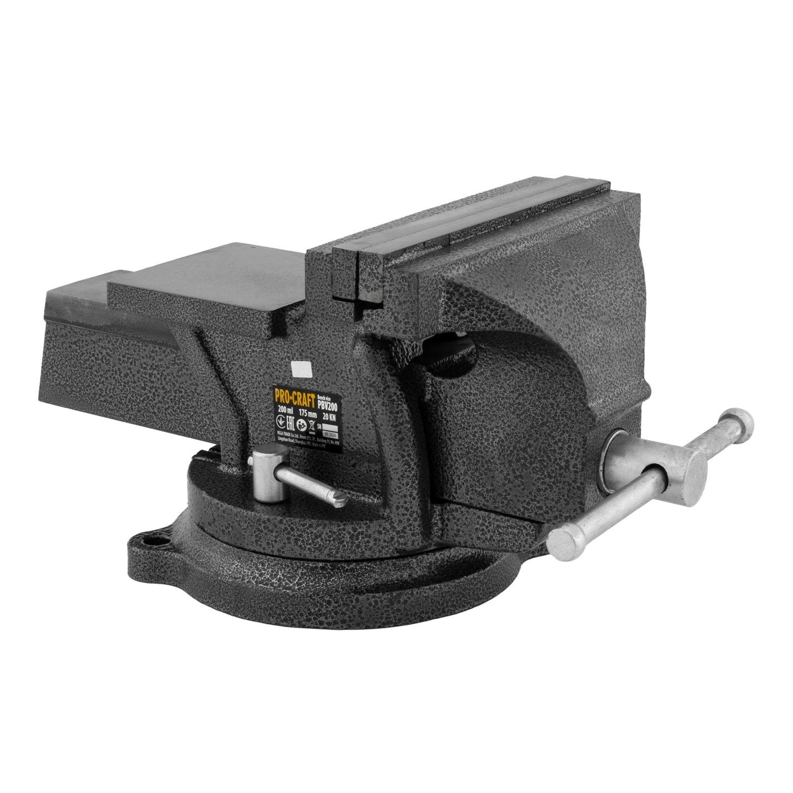 Menghine - Menghina de banc, fonta, 175mm, Procraft, PBV200