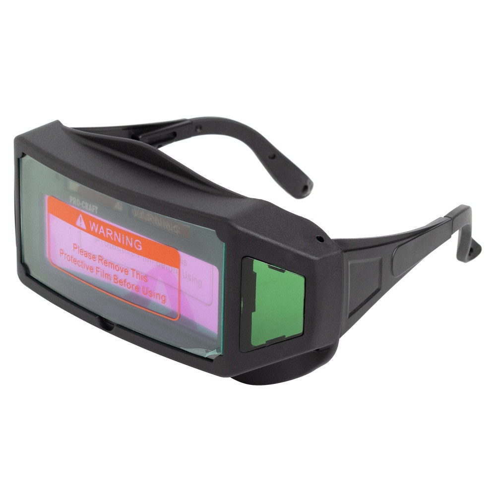 Consumabile, piese și accesorii - Ochelari de sudura PROCRAFT WG94-30, intunecare automata, DIN 11, camp vizual 94 x 30 mm