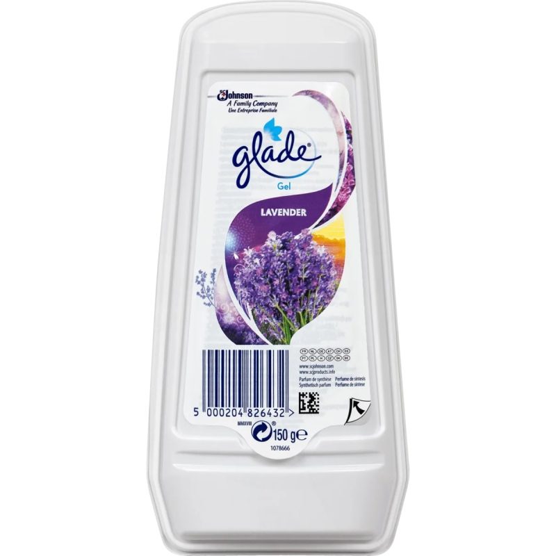 Detergenți și soluții de curățenie - Odorizant, Glade, Camera Solid 150 g Lavanda