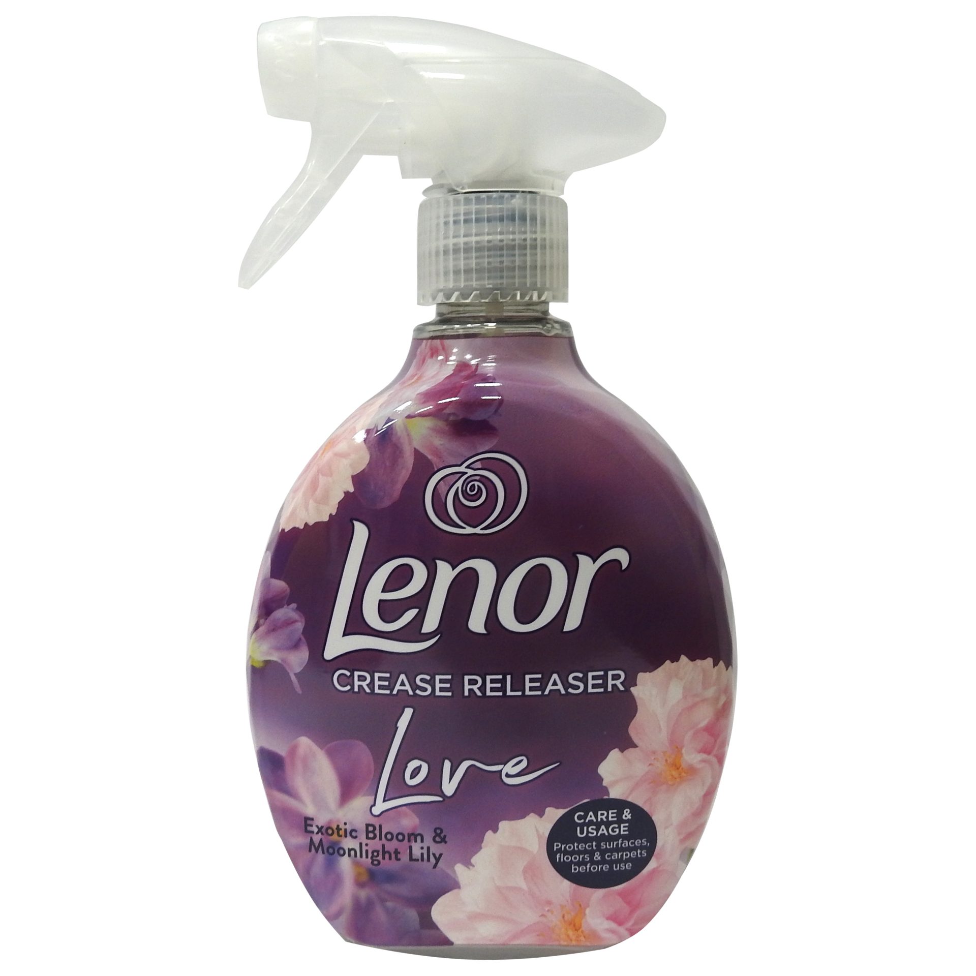 Detergenți și soluții de curățenie - Odorizant, Lenor, Textile Spray Antisifonare 500 ml Exotic Bloom
