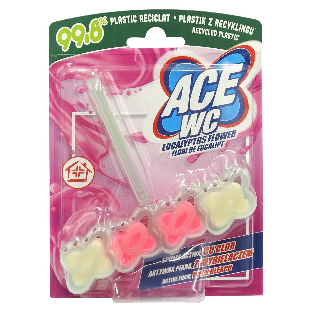 Detergenți și soluții de curățenie - Odorizant WC, Ace, 48 g Eucalipt Flower
