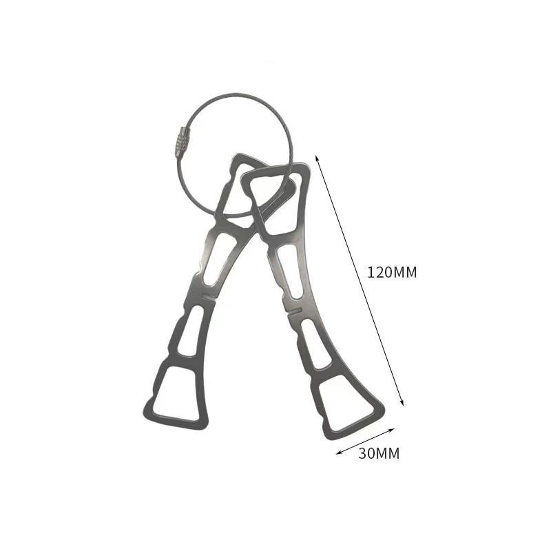 Suport pentru Gatit la Abur, Flippy, din Otel Inoxidabil, 12 x 3 cm, Argintiu [6]