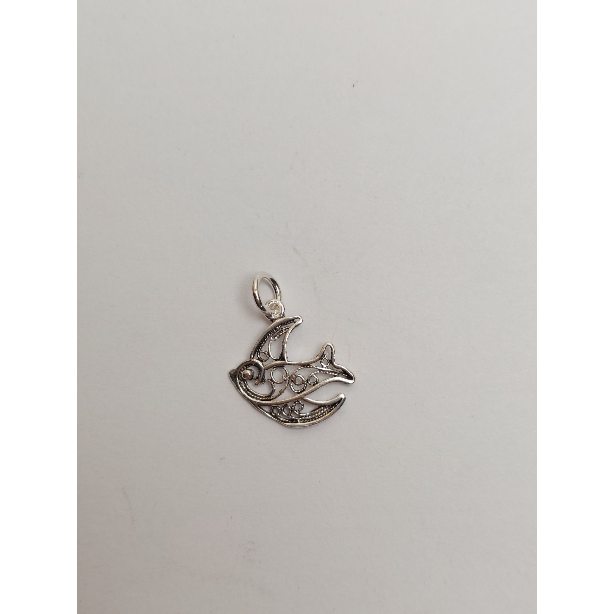 Pandantiv, Jolie Silver, Argint 925, Model Randunica Filigran, 0.8 G, 1.7 x 1.7 Cm [1]