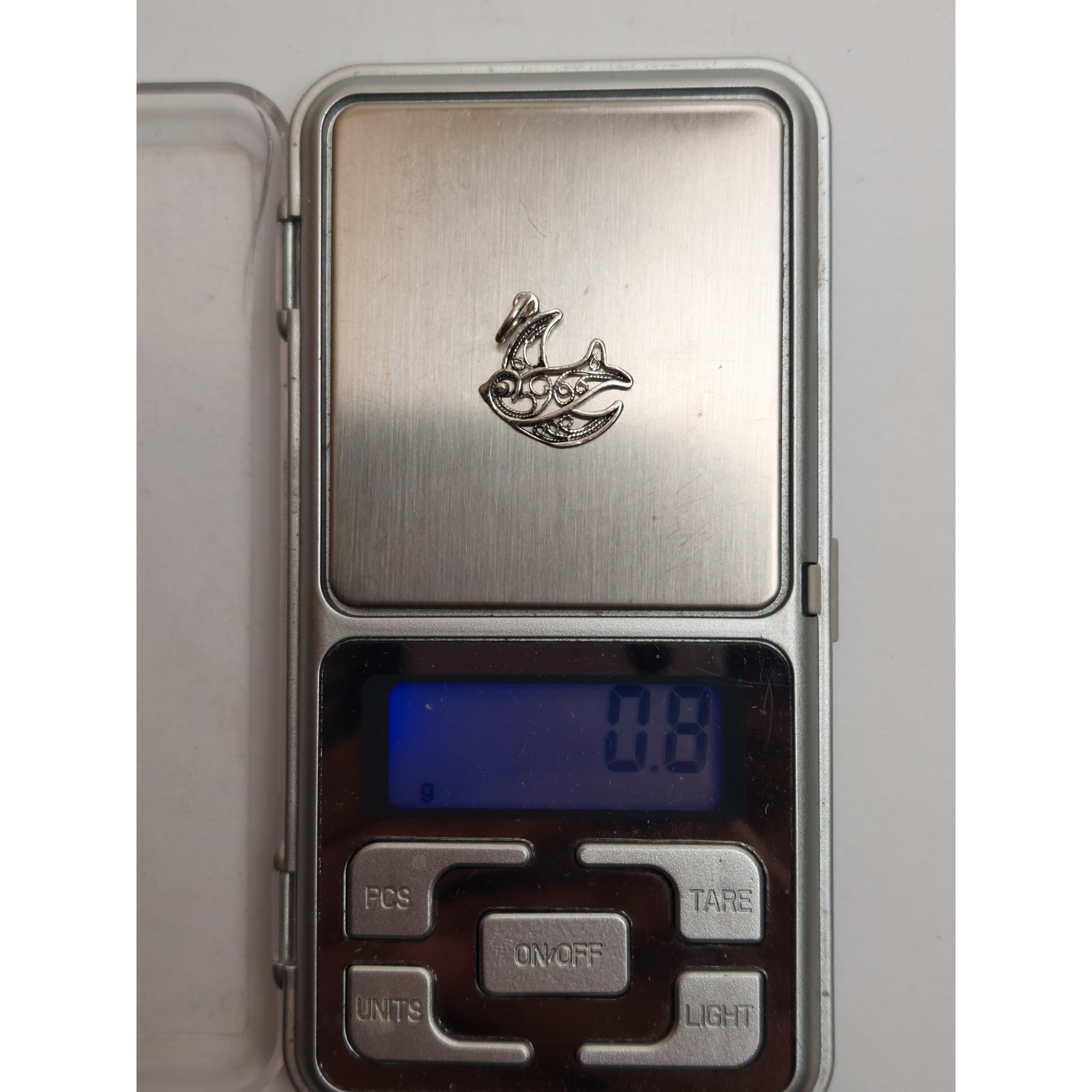 Pandantiv, Jolie Silver, Argint 925, Model Randunica Filigran, 0.8 G, 1.7 x 1.7 Cm [3]