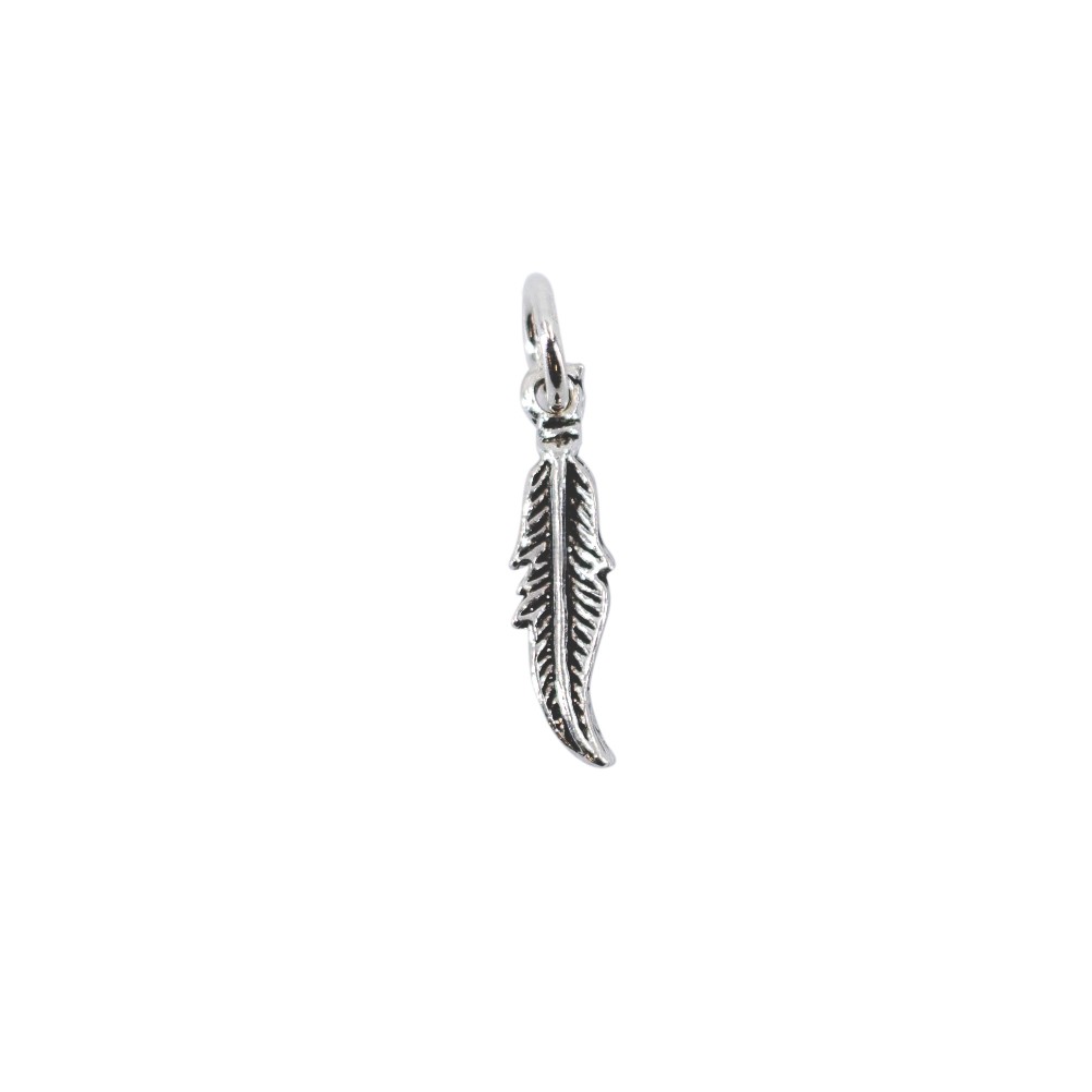Cadouri și petreceri - Pandantiv Pana, Argint 925, 2,2 cm x 0,5 cm
