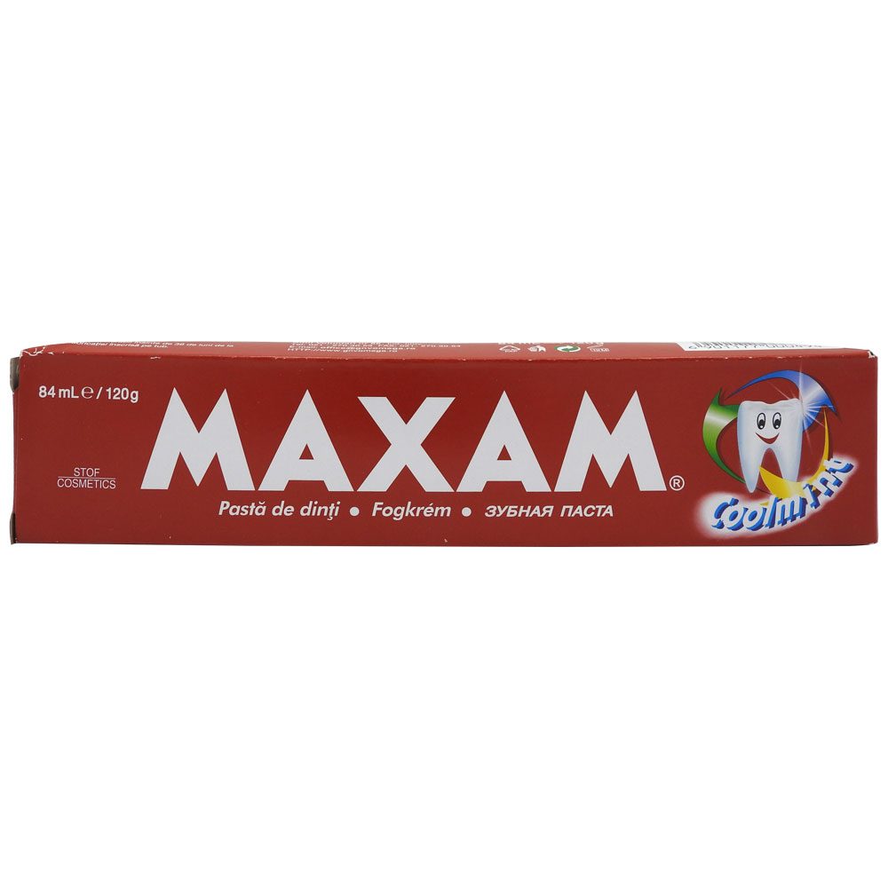 Igienă orală - Pasta de Dinti, Maxam, Coolmint 120 g