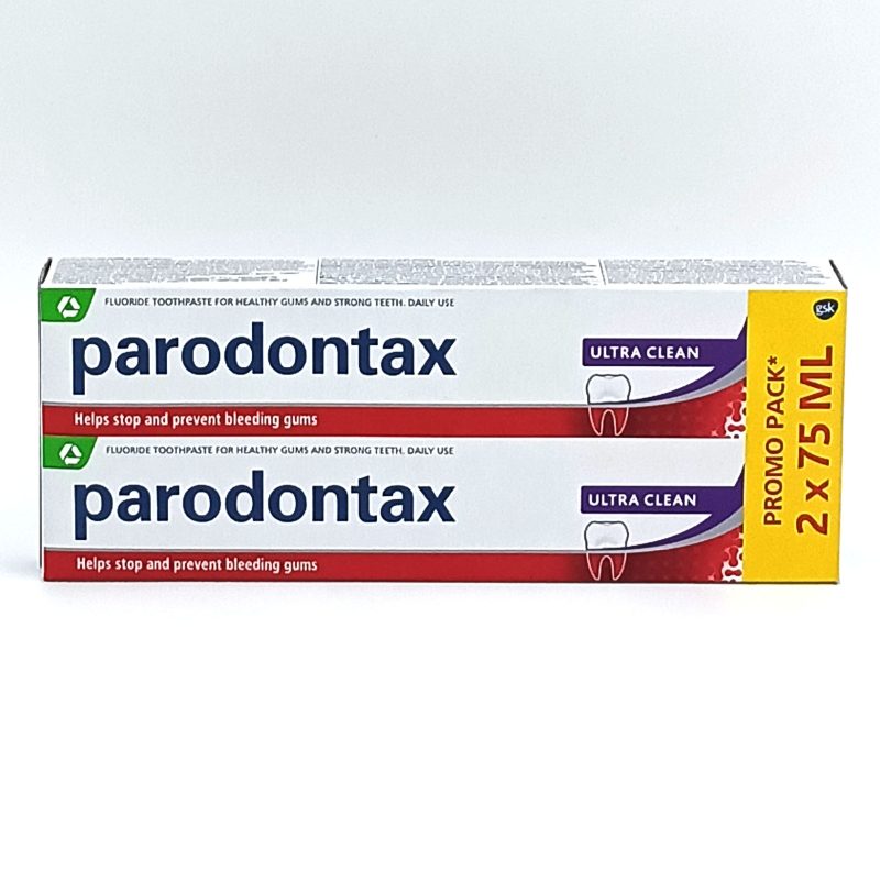 Igienă orală - Pasta de Dinti, Parodontax Pachet, 2 X 75 ml Ultra Clean