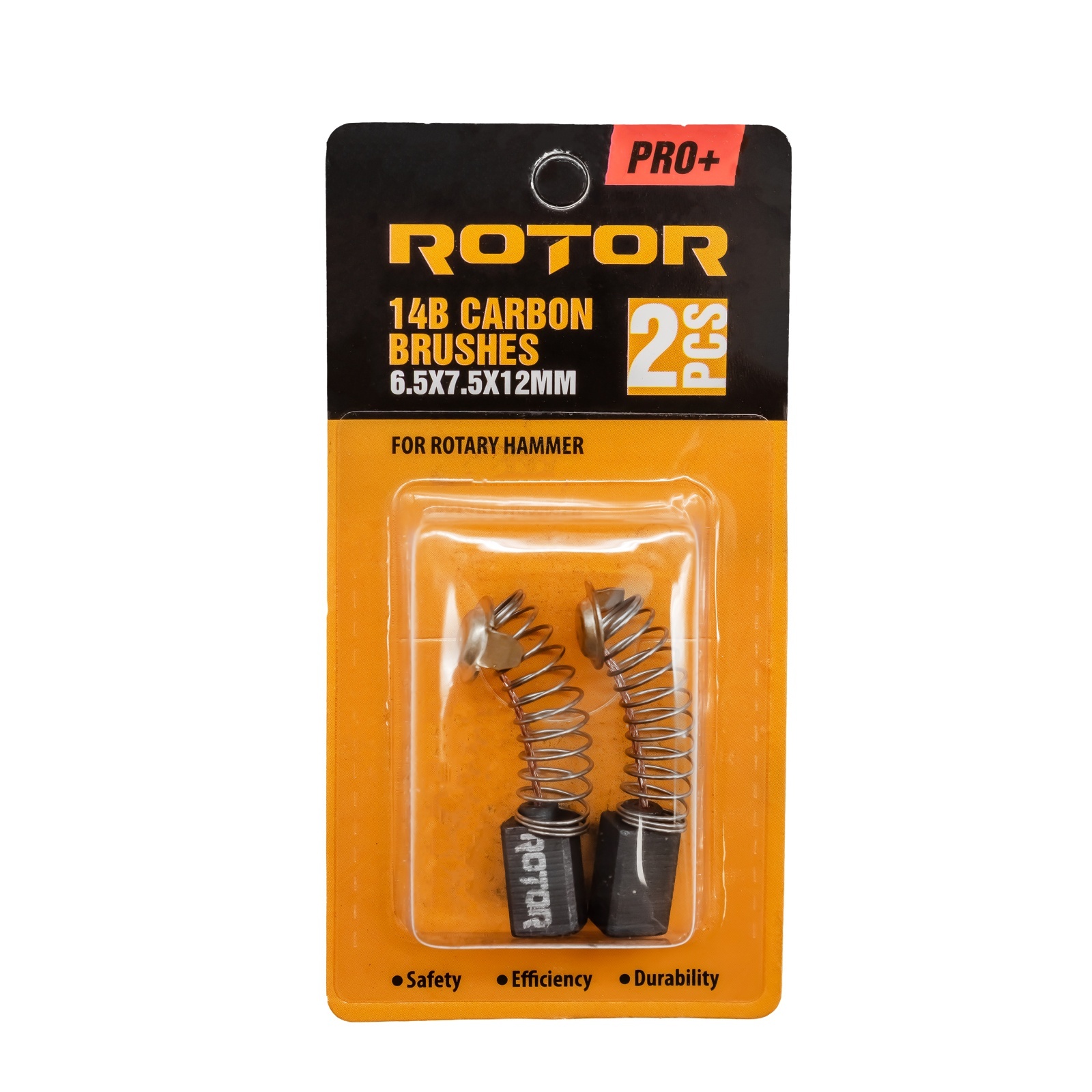 Perii de carbune ROTOR 14B pentru rotopercutor, 6.5 x 7.5 x 12 mm, set 2 bucati [2]