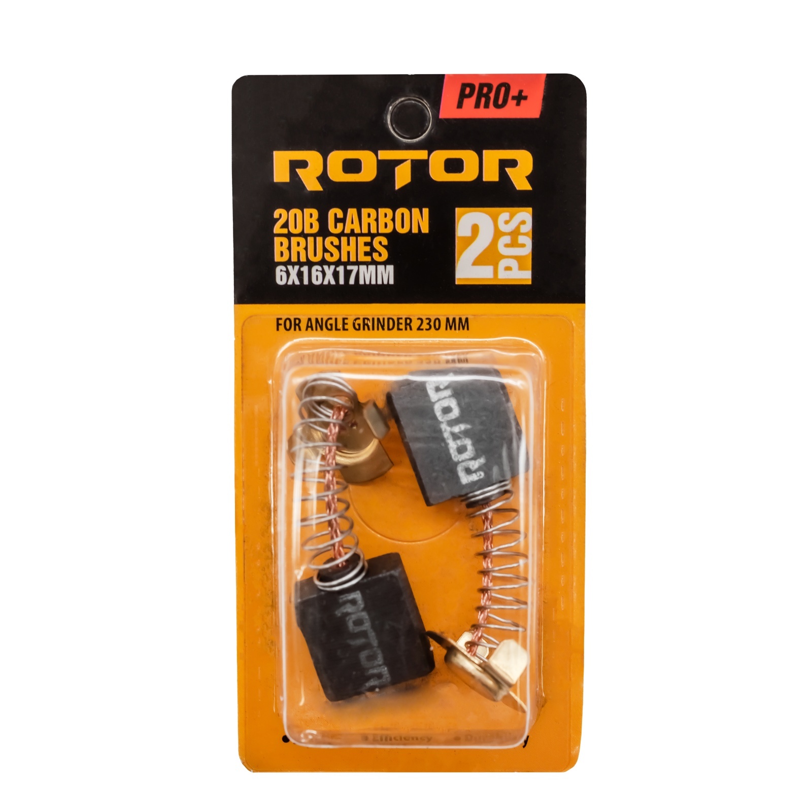 Perii de carbune ROTOR 20B pentru flex 230, 6 x 16 x 17 mm, set 2 bucati [2]