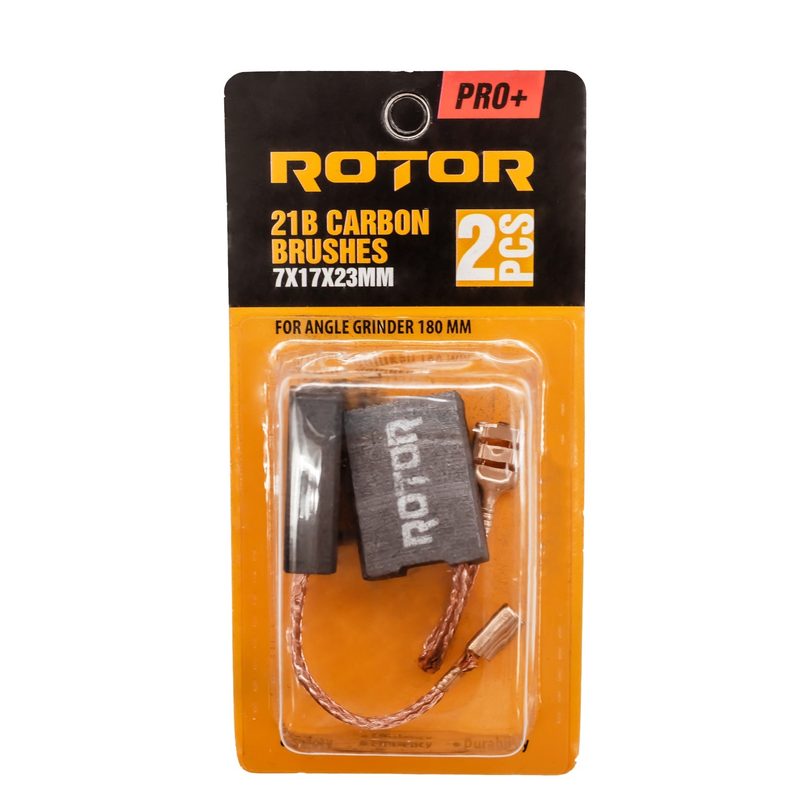 Perii de carbune ROTOR 21B pentru flex 180, 7 x 17 x 23 mm, set 2 bucati [2]