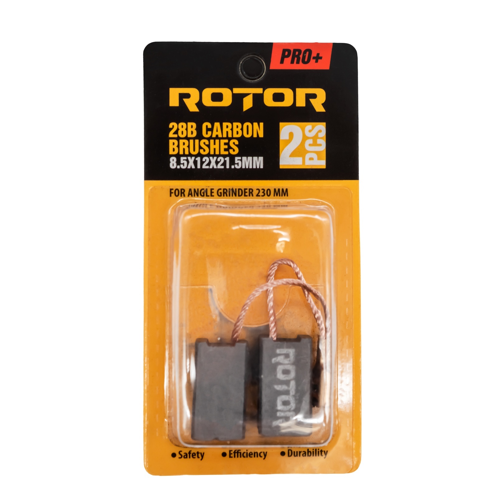 Perii de carbune ROTOR 28B pentru flex 230, 8.5 x 12 x 21.5 mm, set 2 bucati [2]