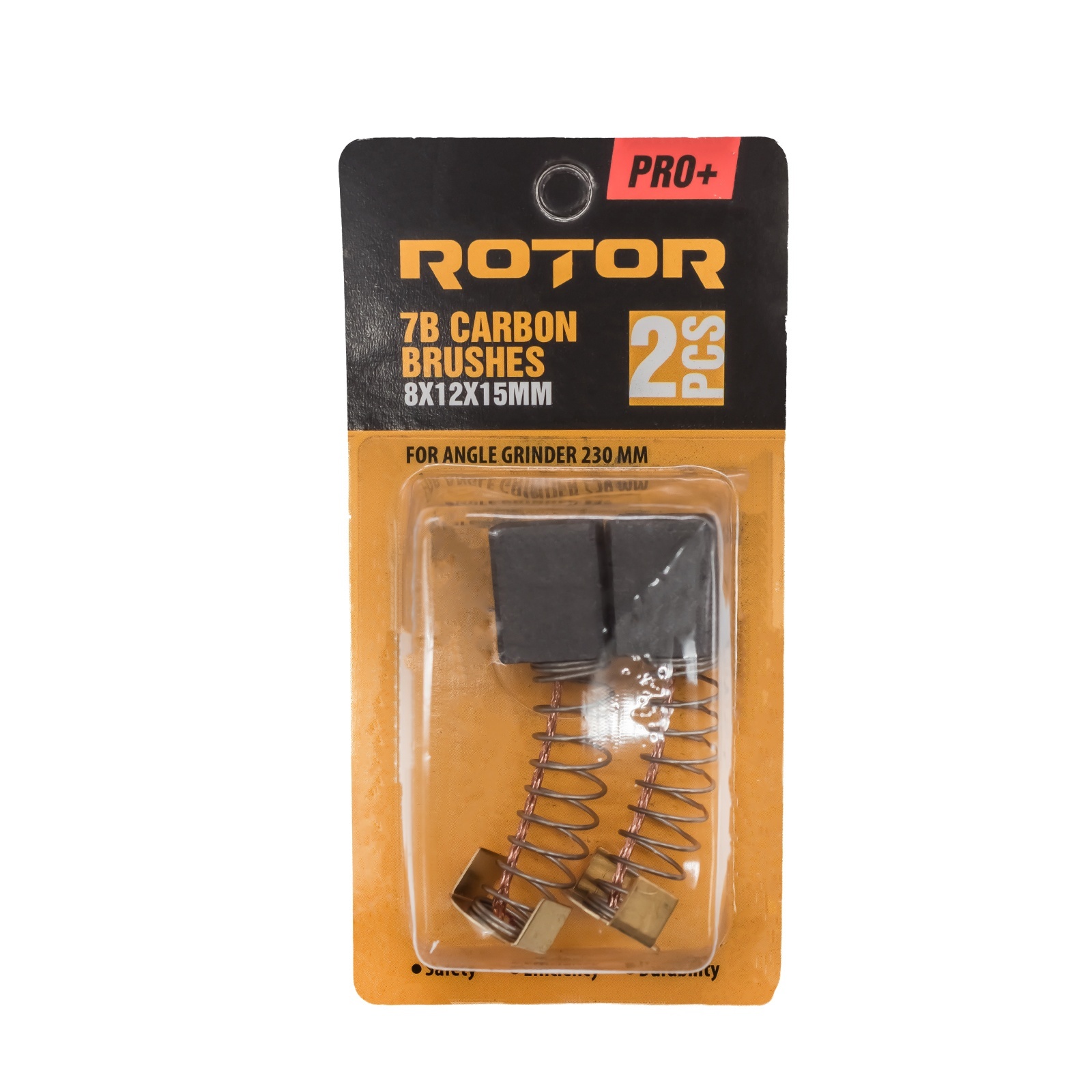 Perii de carbune ROTOR 7B pentru flex 230, 8 x 12 x 15 mm, set 2 bucati [1]