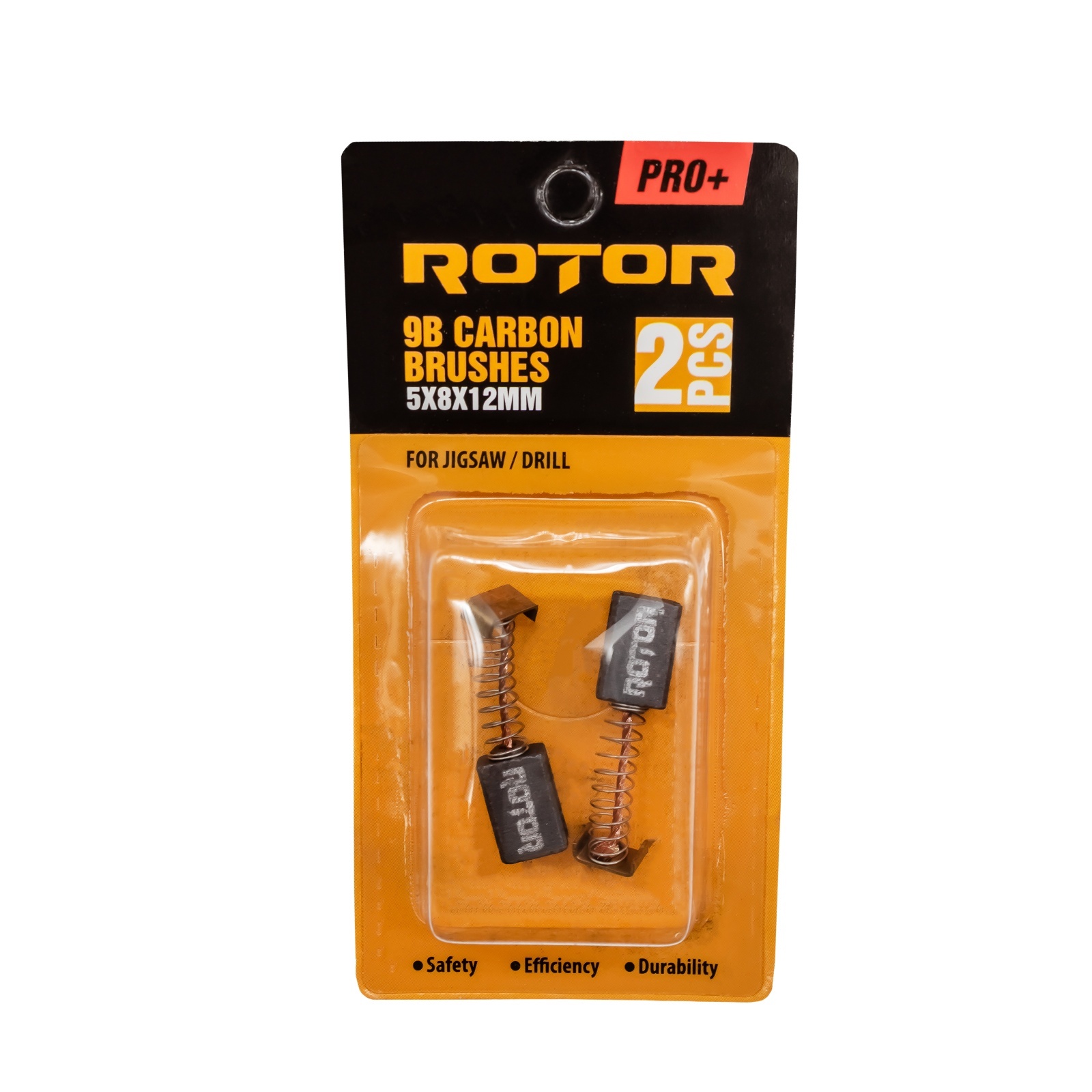 Perii de carbune ROTOR 9B pentru fierastrau pendular / bormasina, 5 x 8 x 12 mm, set 2 bucati [2]