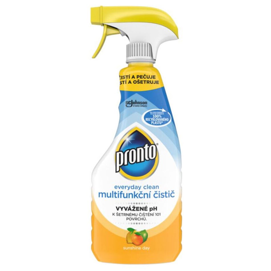 Detergenți și soluții de curățenie - Pronto Pulverizator Multisuprafete 500 ml Citrice Sunshine Day