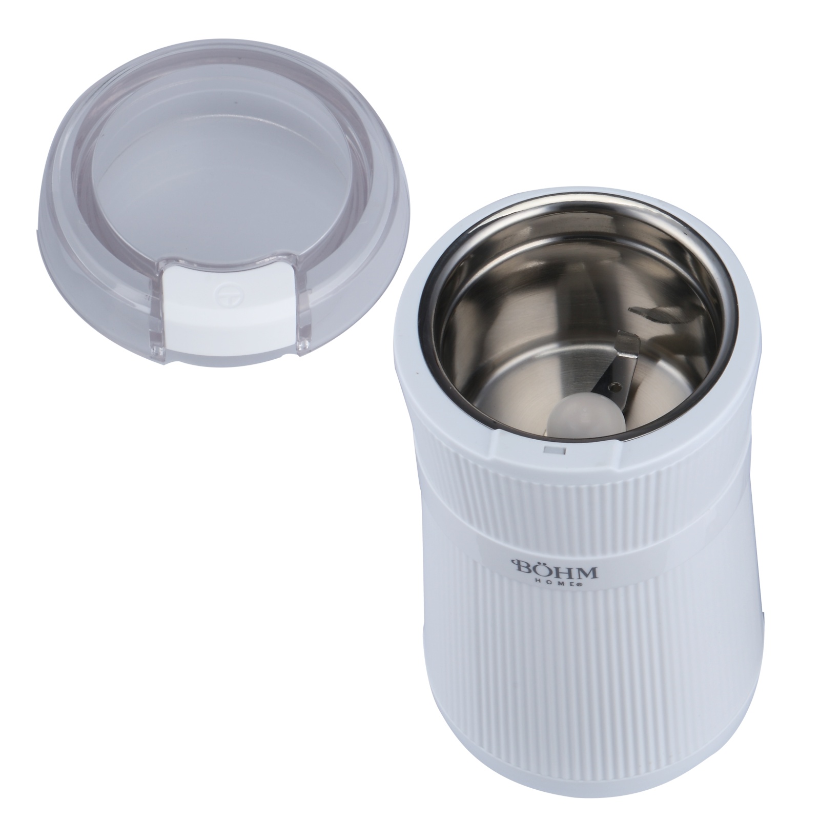 Rasnita de cafea electrica BoHM Home BCGP20W5, 200 W, capacitate 50 g, 2 lame din otel inoxidabil [6]