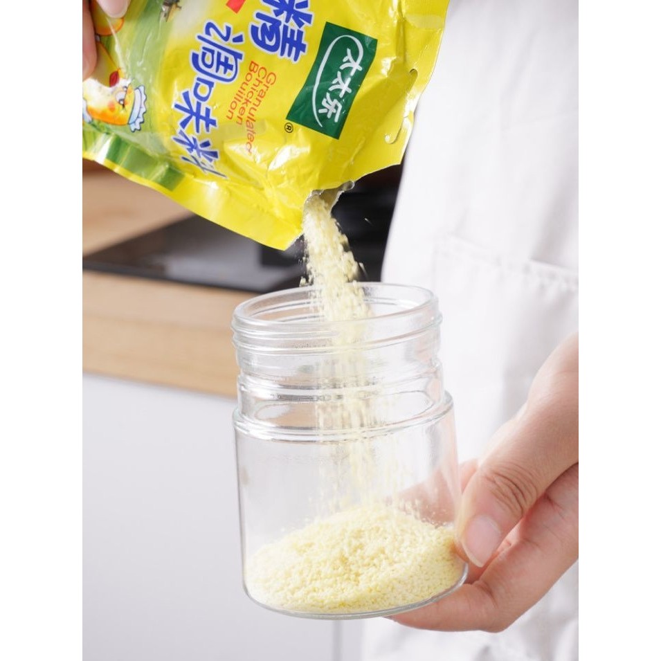 Recipient Condimente, Flippy, din Stilca, 180 ml, cu Maner si Lingurita, 10.6 x 7 x 7 cm, Capac Mat, Alb [2]