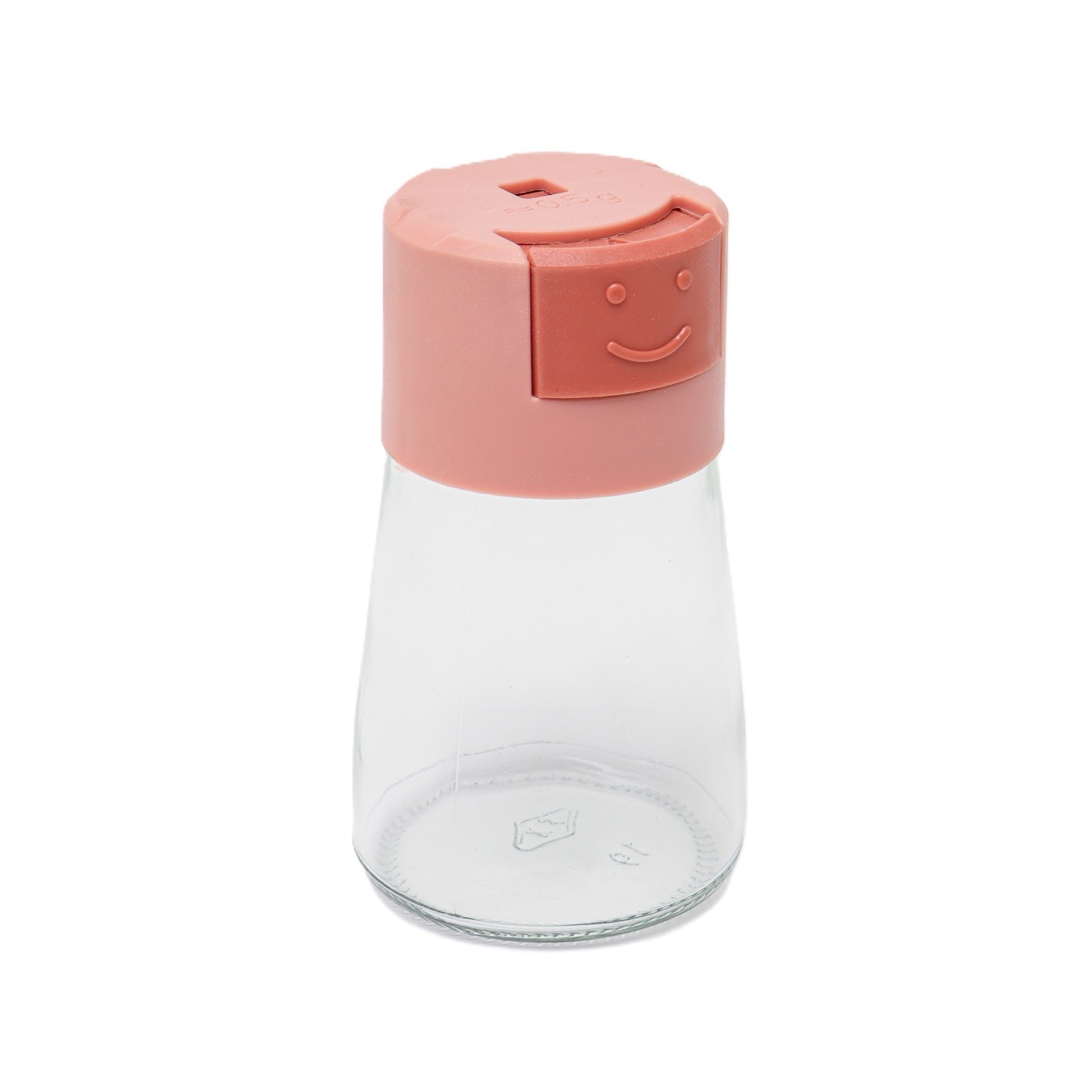Recipiente și suporturi pentru condimente - Dozator Condimente, Flippy, din Stilca, 180 ml, Rezistenta la Umidiate, 11.3 x 6.4 cm, Masura 5g, Roz