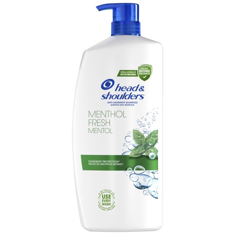 Îngrijire personală și cosmetice - Sampon, Head si Shoulders, 800 ml Mentol Fresh