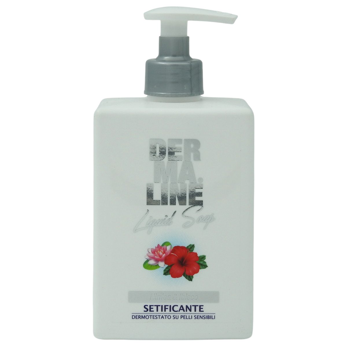 Îngrijire personală și cosmetice - Sapun Lichid, Dermaline, 500 ml Ninfea Ibisco