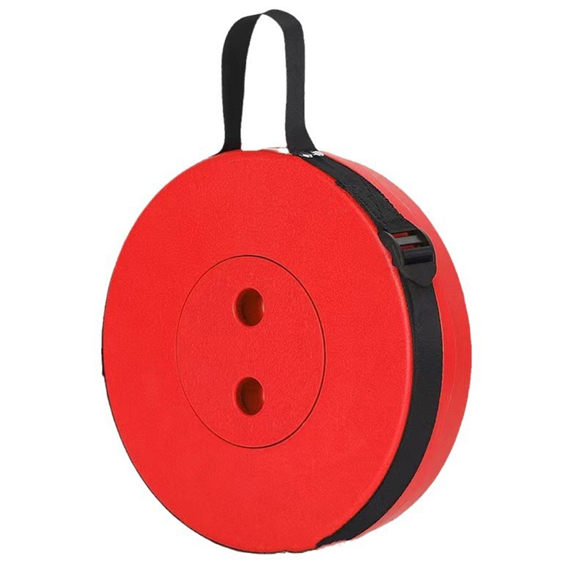 Scaun Telescopic Pliabil pentru Camping si Pescuit, Flippy, Portabil, Universal, Sustine 150 kg, ABS, Diametru 25 cm, Extensibil, Inaltime 45 cm, Multicolor [2]
